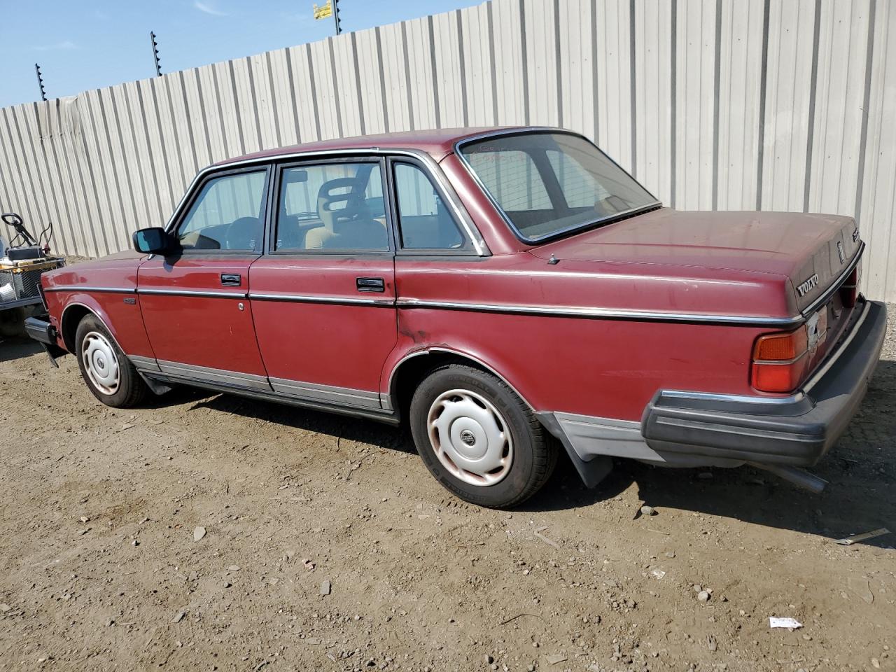 YV1AX8846G1184073 1986 Volvo 244 Dl