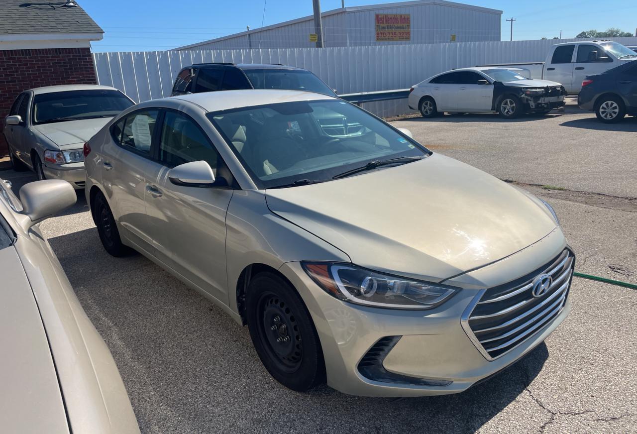 2017 Hyundai Elantra Se vin: 5NPD74LF0HH151598