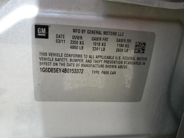 2011 Cadillac Cts Luxury Collection VIN: 1G6DE5EY4B0153372 Lot: 58378604