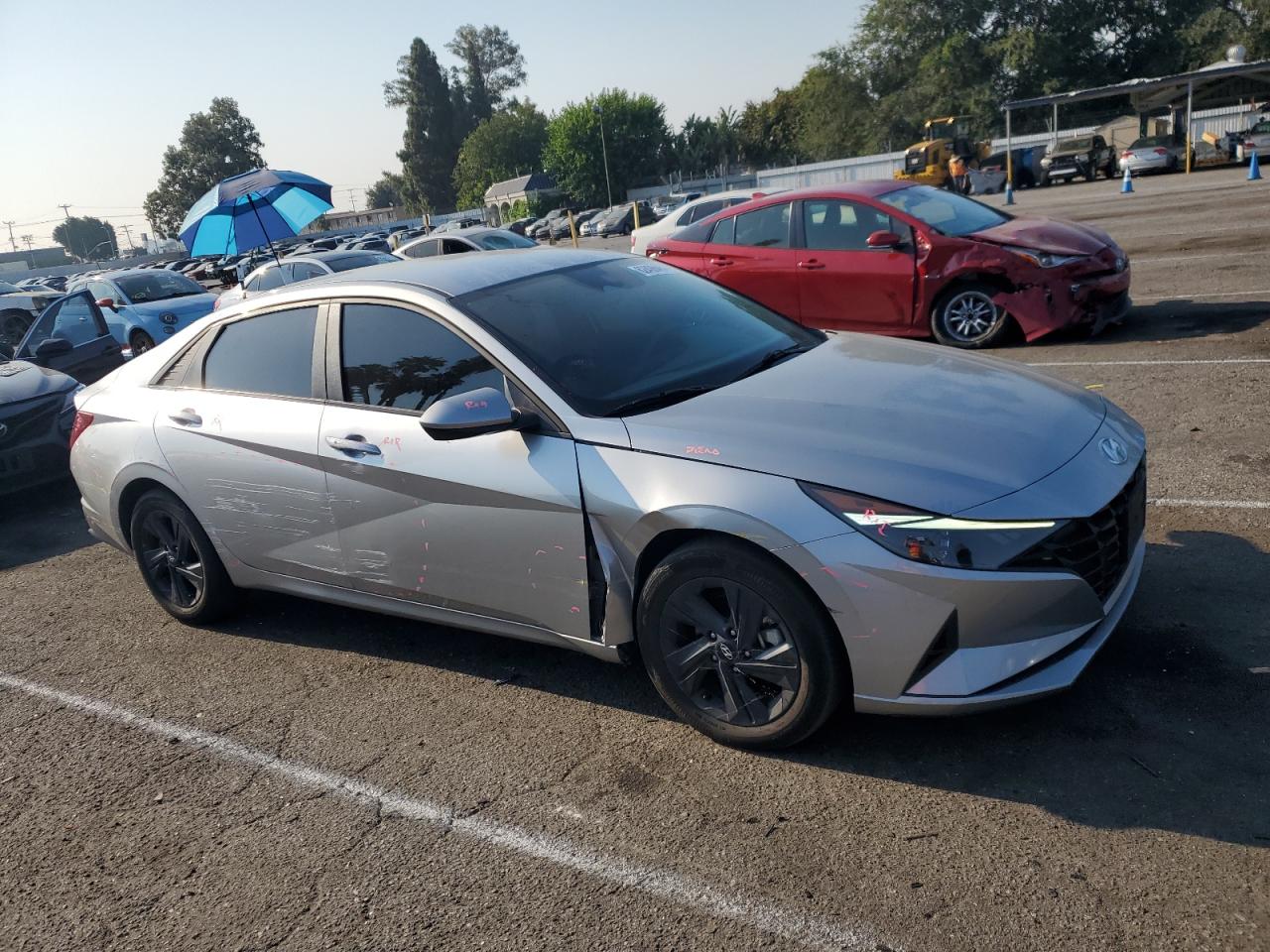 2021 Hyundai Elantra Sel vin: 5NPLM4AG9MH034094