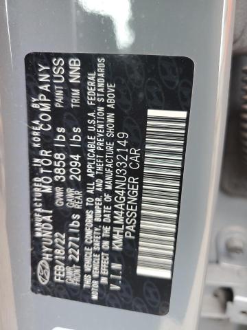 2022 HYUNDAI ELANTRA SE - KMHLM4AG4NU332149