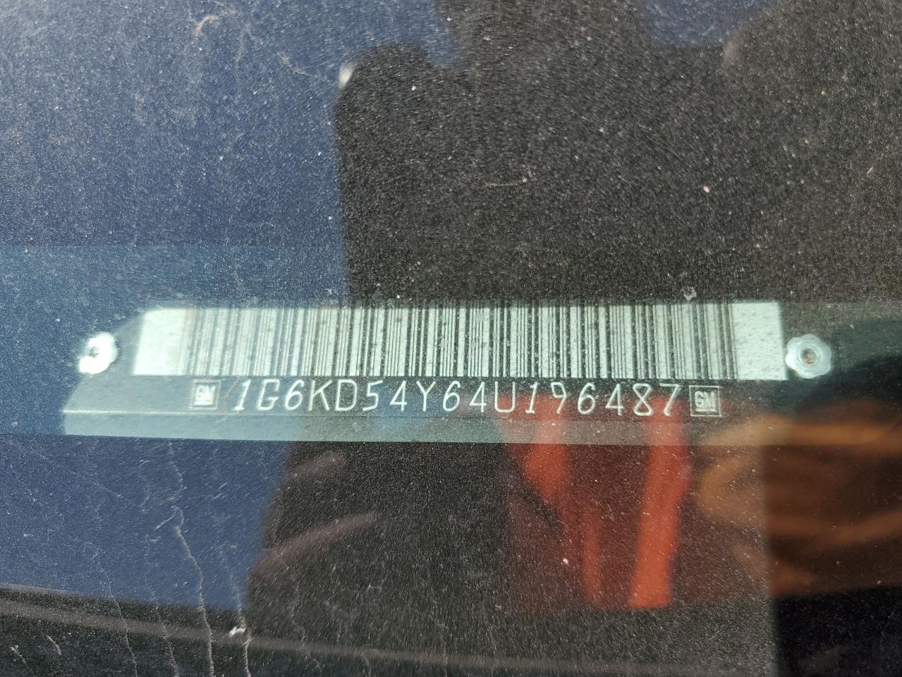 1G6KD54Y64U196487 2004 Cadillac Deville