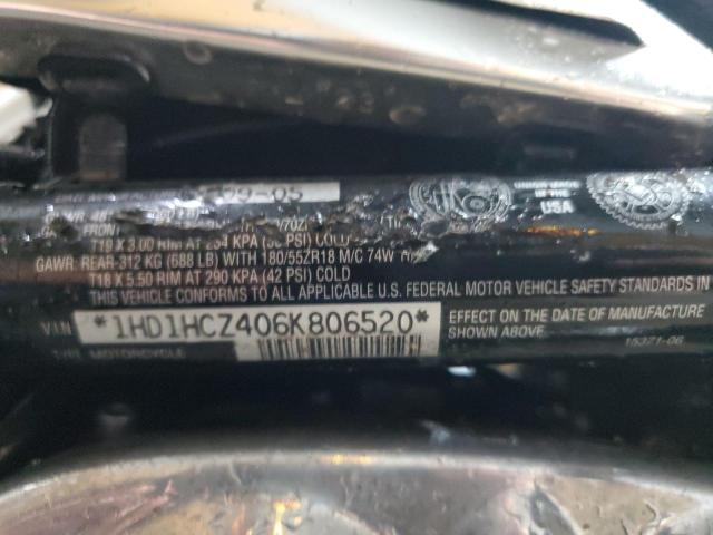 2006 HARLEY-DAVIDSON VRSCR - 1HD1HCZ406K806520
