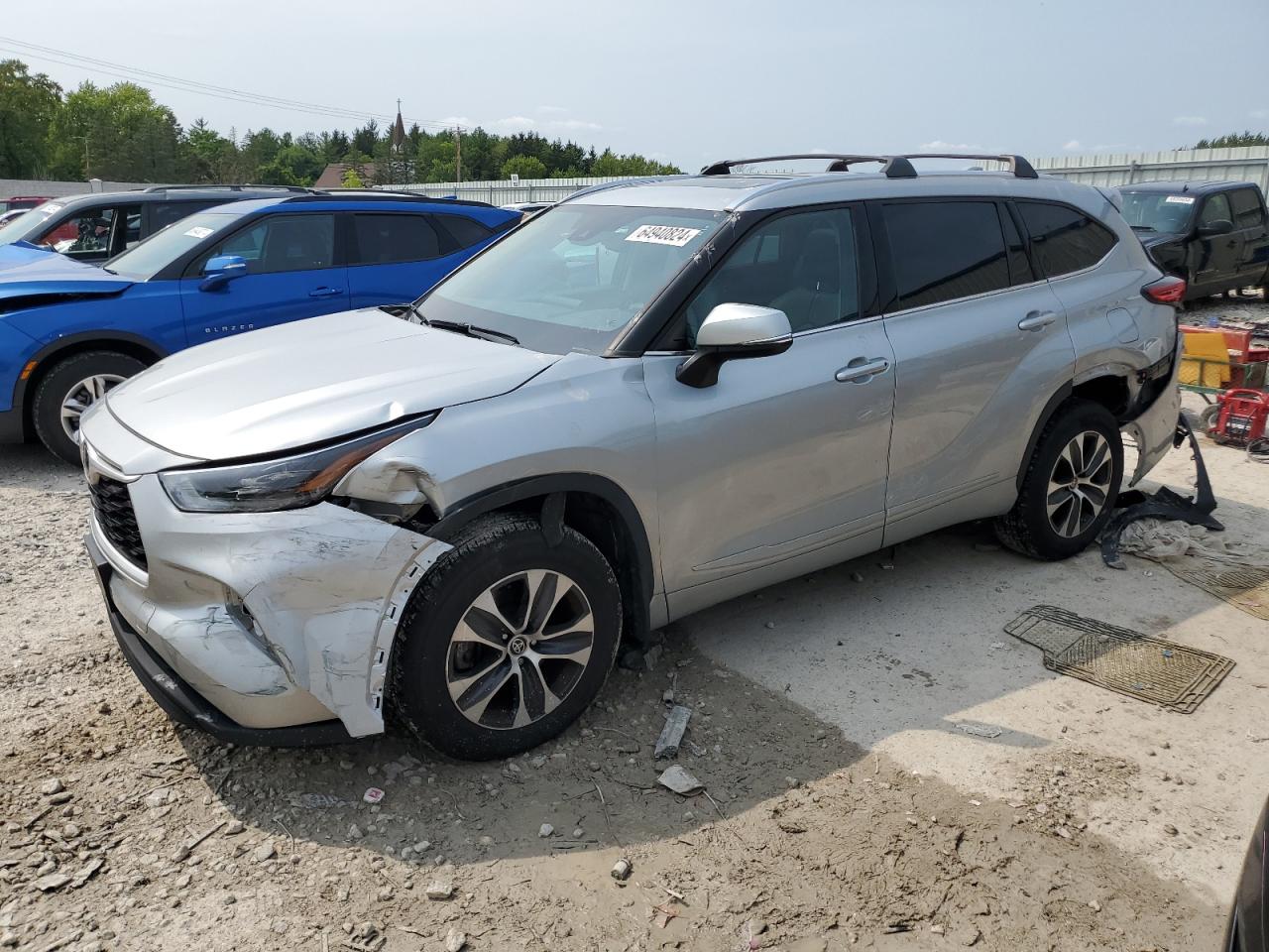 Lot #2928748941 2021 TOYOTA HIGHLANDER