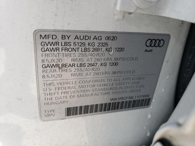 2020 AUDI Q3 PRESTIG - WA1FECF38L1107658