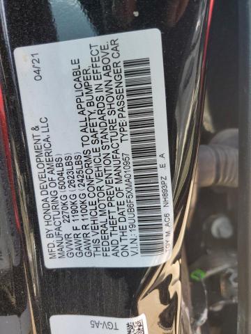 2021 ACURA TLX TECH A - 19UUB6F5XMA010957