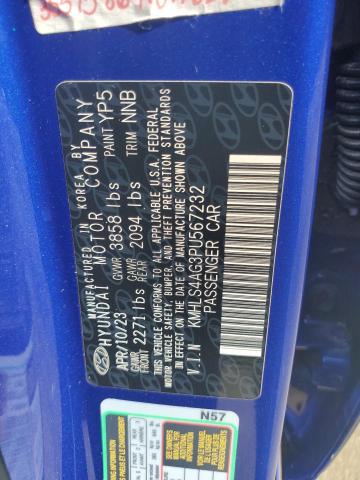 2023 HYUNDAI ELANTRA SE - KMHLS4AG3PU567232
