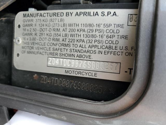 2006 APRILIA SCARABEO 2 - ZD4TDC0076S000257