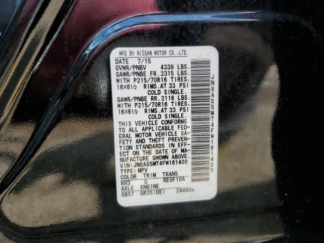2015 NISSAN ROGUE SELE - JN8AS5MT4FW161400