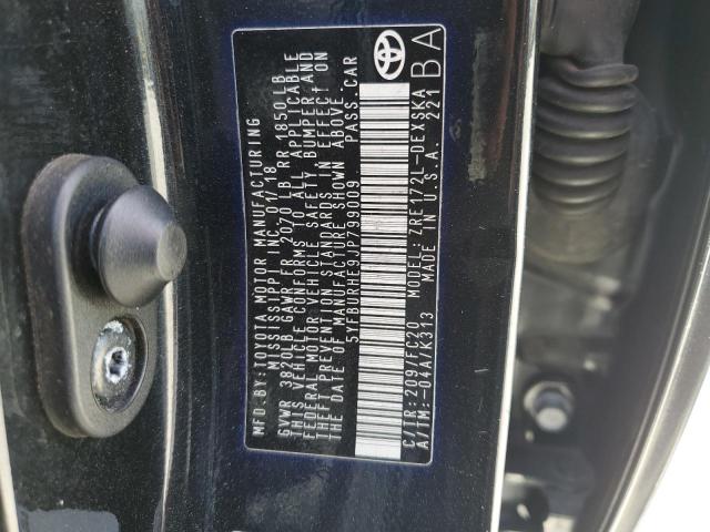 2018 TOYOTA COROLLA L - 5YFBURHE9JP799009