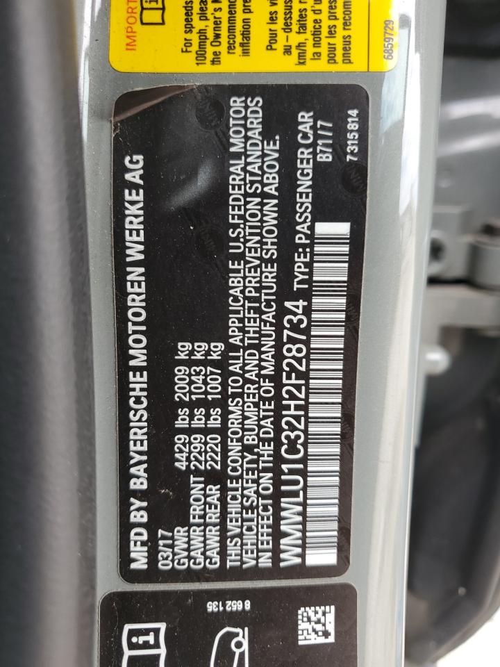 WMWLU1C32H2F28734 2017 Mini Cooper Clubman All4