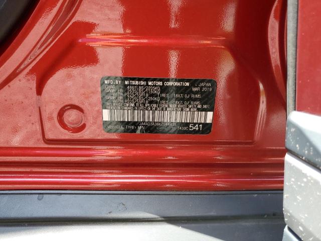 2019 Mitsubishi Outlander Se VIN: JA4AD3A36KZ044435 Lot: 61867154