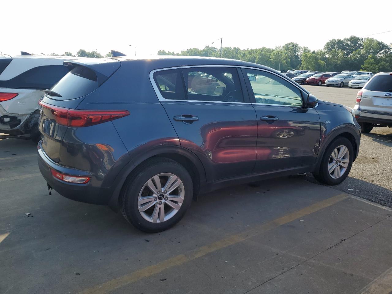 2017 Kia Sportage Lx vin: KNDPMCAC4H7114163