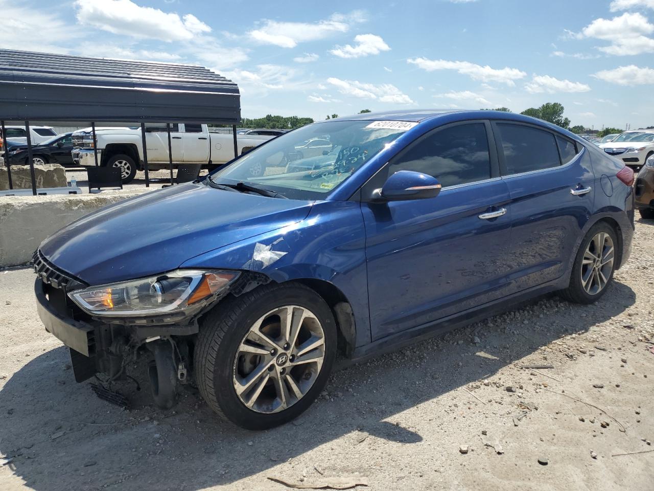 Lot #2821567935 2017 HYUNDAI ELANTRA SE