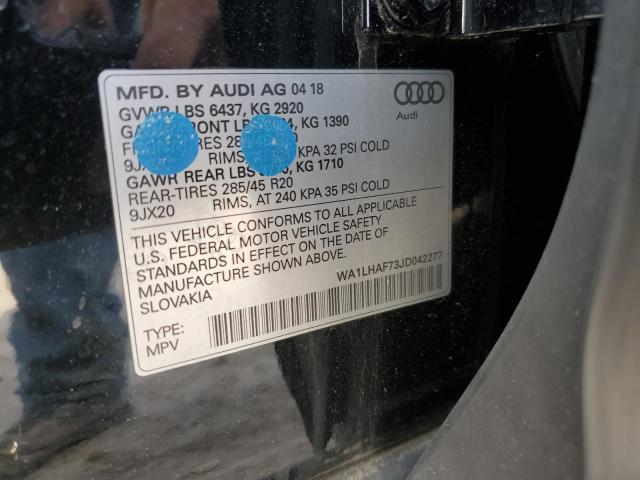 VIN WA1LHAF73JD042277 2018 Audi Q7, Premium Plus no.13