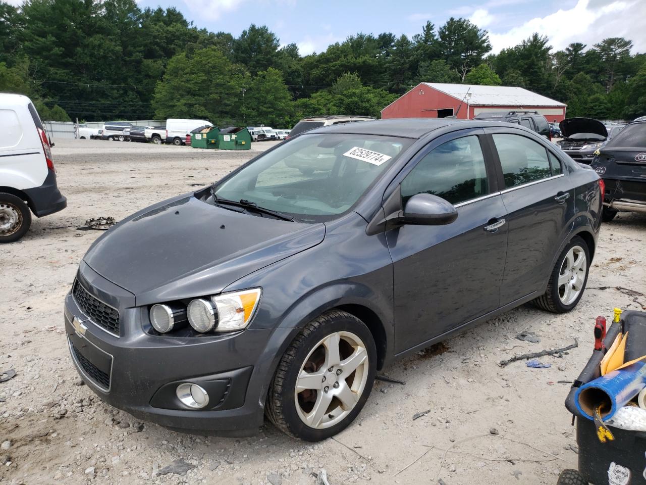 2013 Chevrolet Sonic Ltz vin: 1G1JE5SH3D4139648