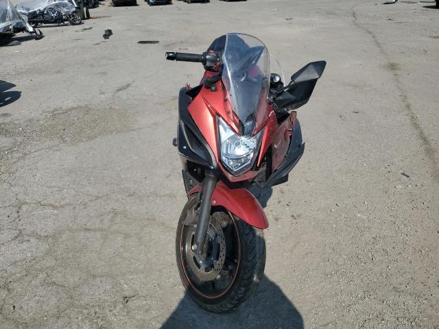 YAMAHA FZ6 R 2011 red  gas JYARJ18E4BA007553 photo #3