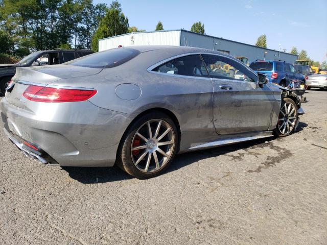 MERCEDES-BENZ S 63 AMG 2015 gray  gas WDDXJ7JB1FA007228 photo #4