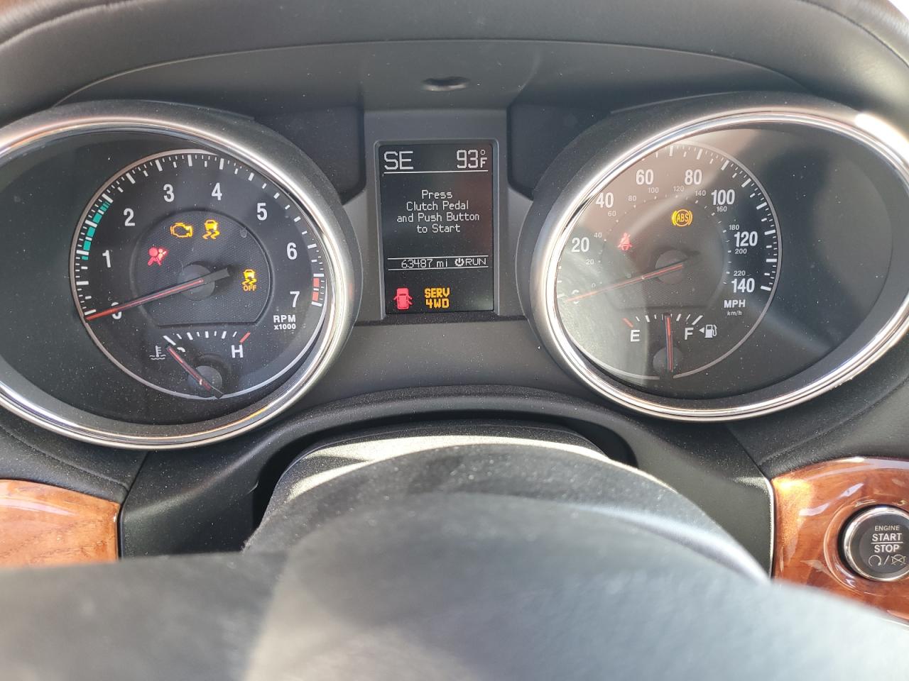 1C4RJFCG9CC107244 2012 Jeep Grand Cherokee Overland