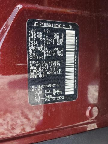 2023 NISSAN ARMADA PLA - JN8AY2DB8P9835150