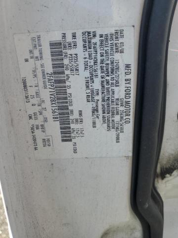 2008 Ford Crown Victoria Police Interceptor VIN: 2FAFP71V28X156181 Lot: 61060784