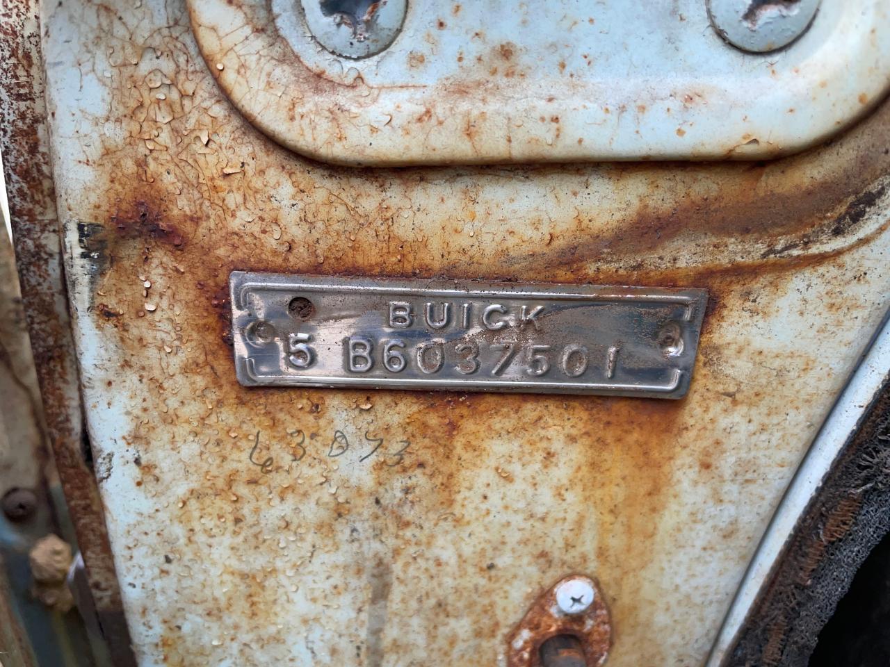 5B6037501 1955 Buick Special