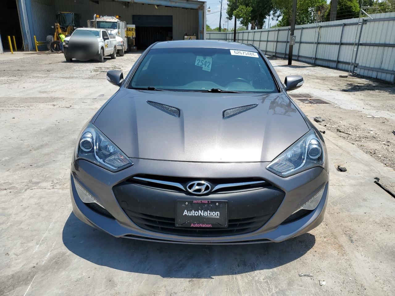 2013 Hyundai Genesis Coupe 3.8L vin: KMHHU6KJXDU086458