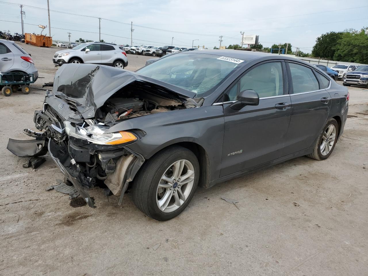 3FA6P0UU2JR191771 FORD FUSION S H 2018