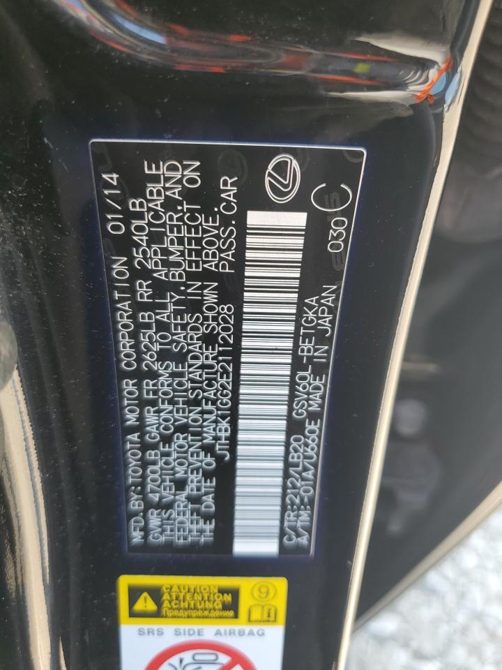 JTHBK1GG2E2112028 2014 Lexus Es 350