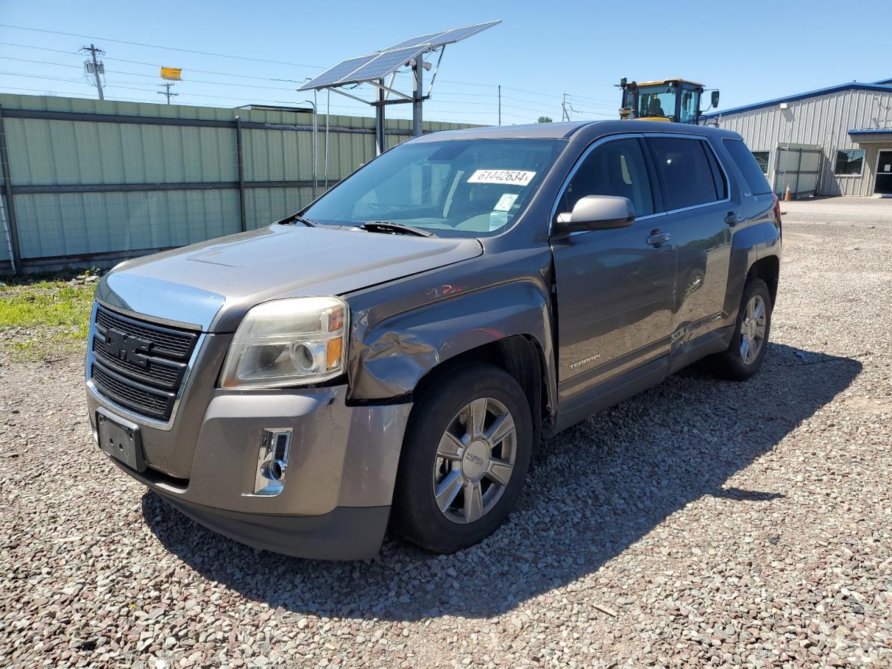 2012 GMC Terrain Sle vin: 2GKALMEK8C6110338