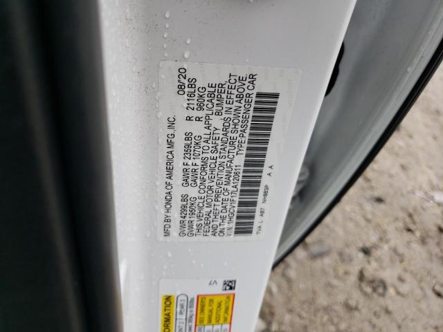 1HGCV1F17LA120611 2020 HONDA ACCORD