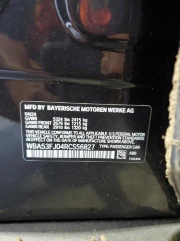 2024 BMW 530 XI - WBA53FJ04RCS56827