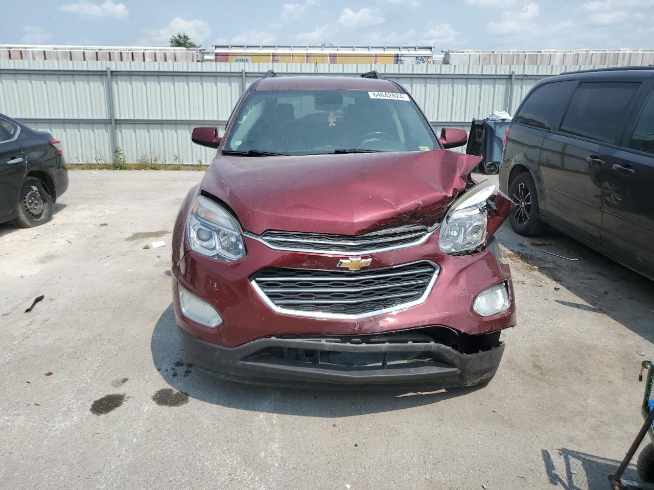 Lot #2809544344 2017 CHEVROLET EQUINOX LT