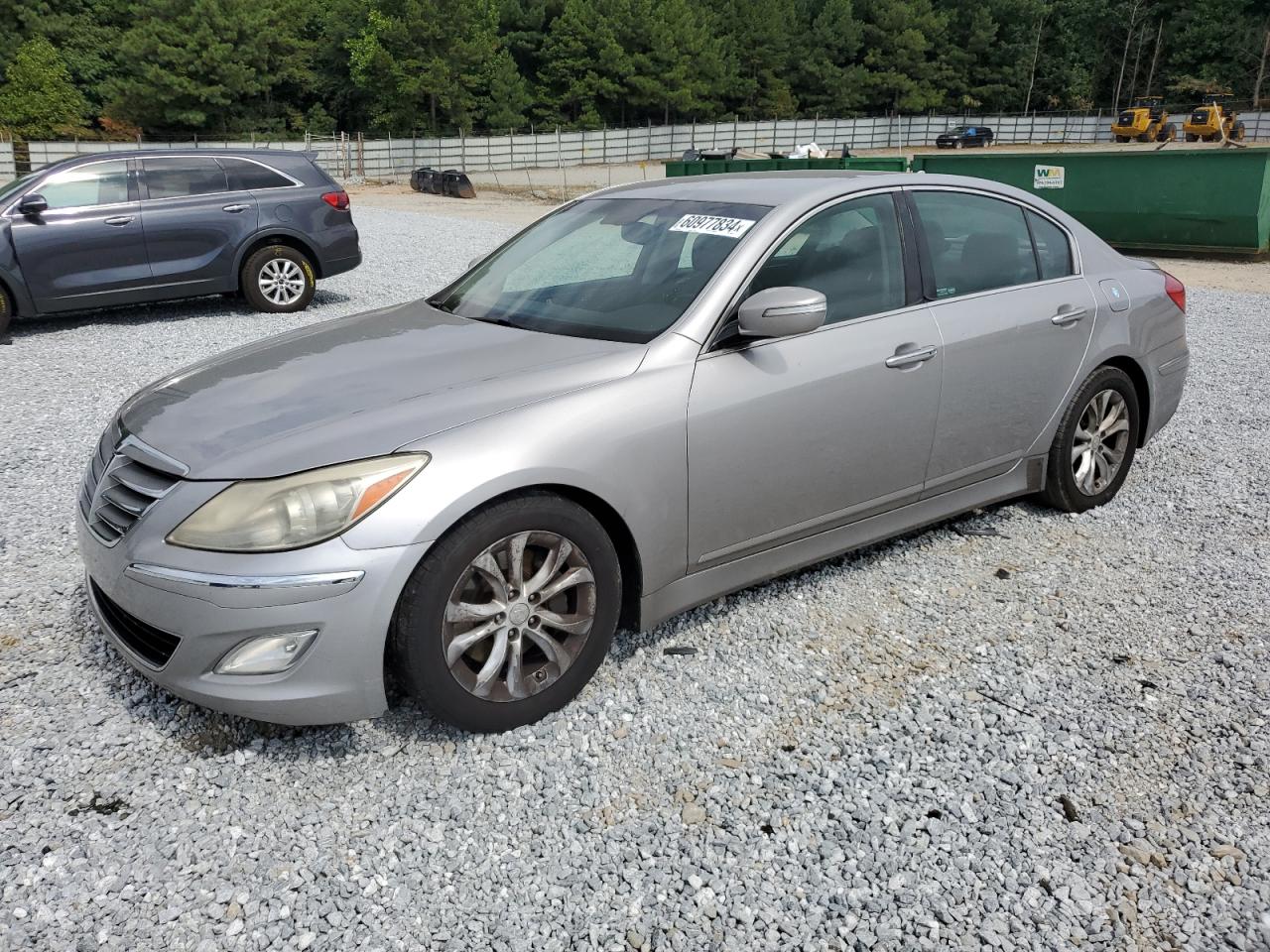 2012 Hyundai Genesis 3.8L vin: KMHGC4DD4CU190372