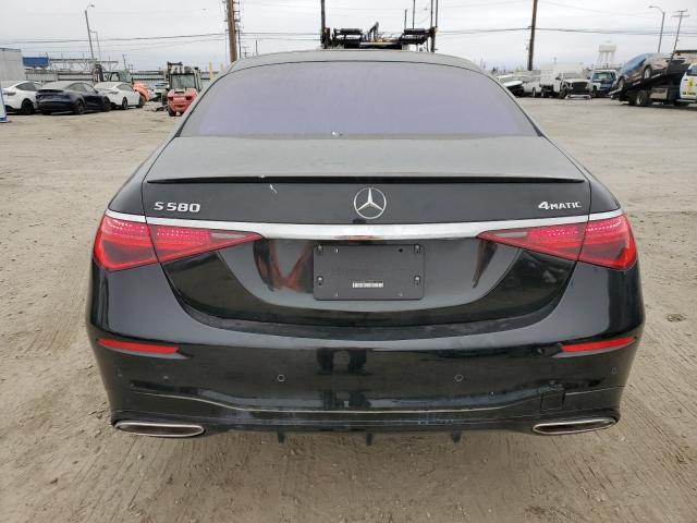 2022 Mercedes-Benz S 580 4Matic VIN: W1K6G7GB6NA108846 Lot: 63061984