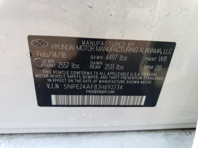 2018 HYUNDAI SONATA SE - 5NPE24AF8JH692734