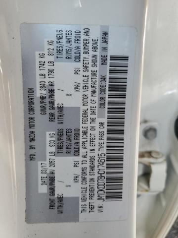 2017 Mazda Cx-3 Grand Touring VIN: JM1DKDD78H0174615 Lot: 62468414