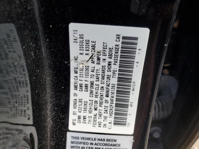 2015 HONDA ACCORD EXL - 1HGCR2F84FA161290
