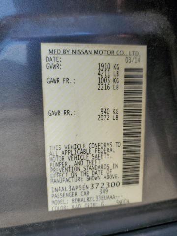 VIN 1N4AL3AP5EN372300 2014 Nissan Altima, 2.5 no.12