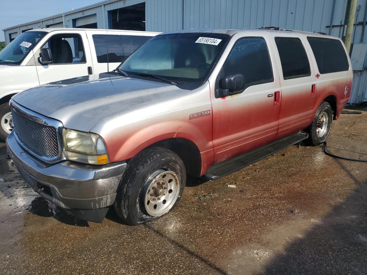 FORD EXCURSION 2002 two tone  gas 1FMNU40L92EA53356 photo #1