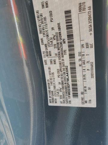 2021 FORD BRONCO FIR 1FMEE5EP7MLA43082