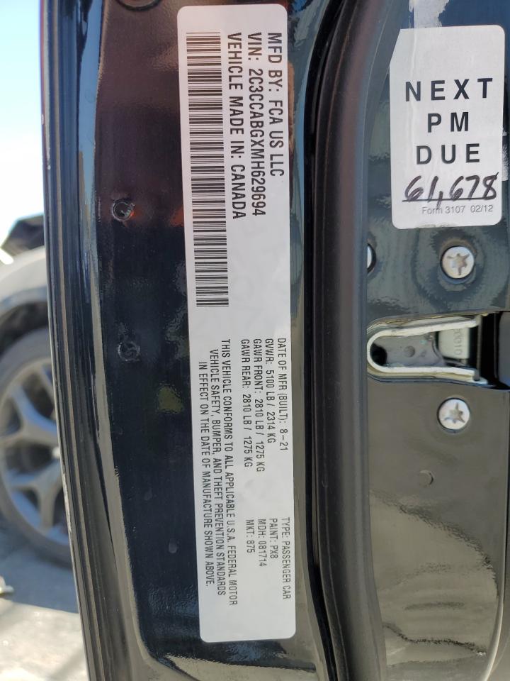 2C3CCABGXMH629694 2021 Chrysler 300 S