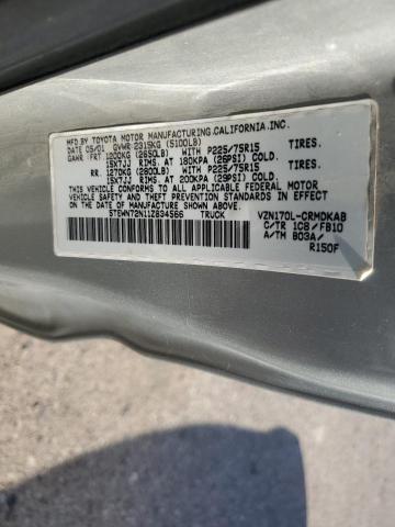 2001 Toyota Tacoma Xtracab VIN: 5TEWN72N11Z834566 Lot: 62409294