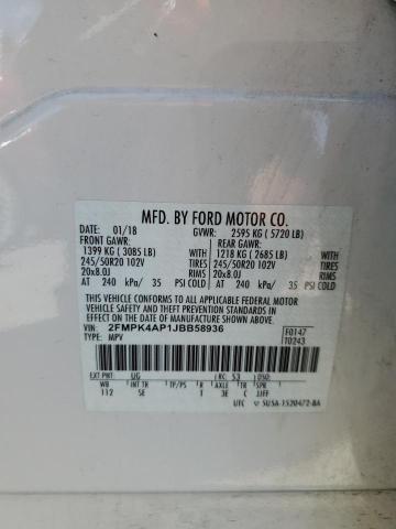 2018 FORD EDGE SPORT - 2FMPK4AP1JBB58936