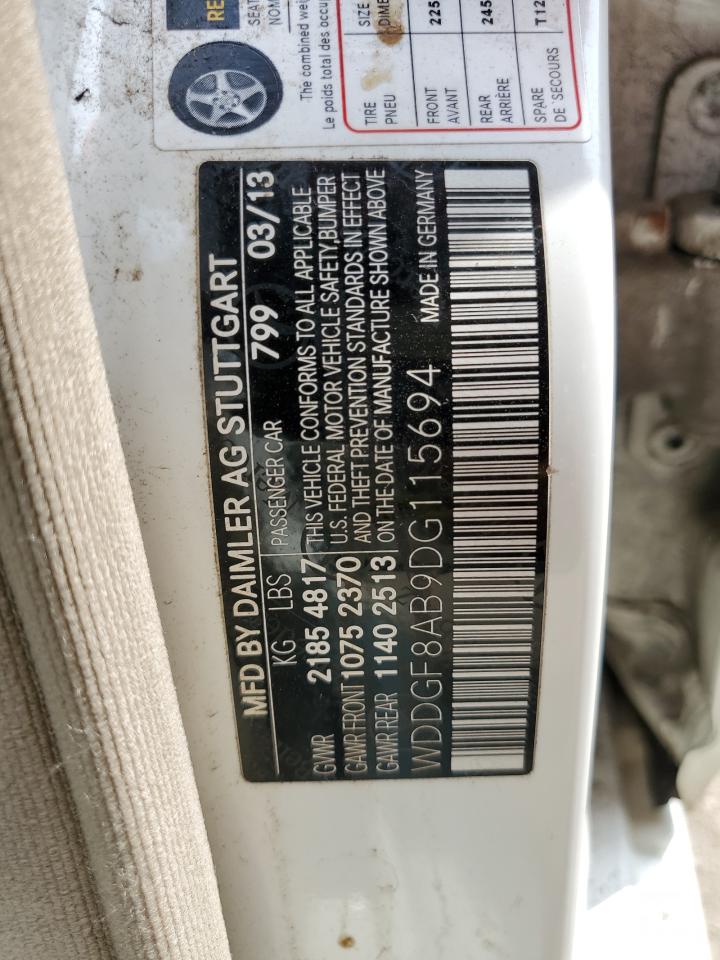 WDDGF8AB9DG115694 2013 Mercedes-Benz C 300 4Matic