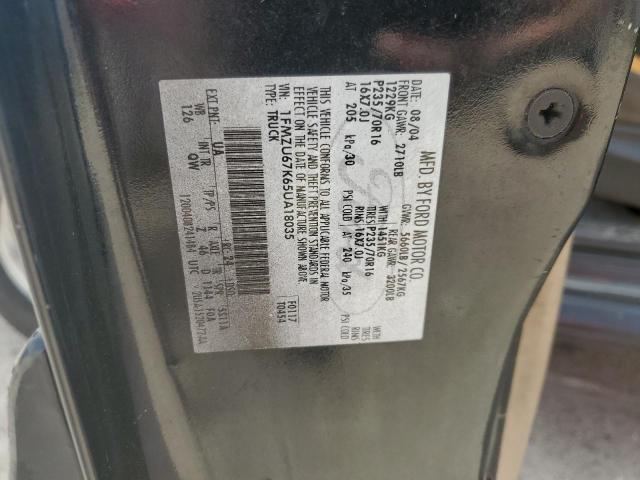 2005 Ford Explorer Sport Trac VIN: 1FMZU67K65UA18035 Lot: 62426944