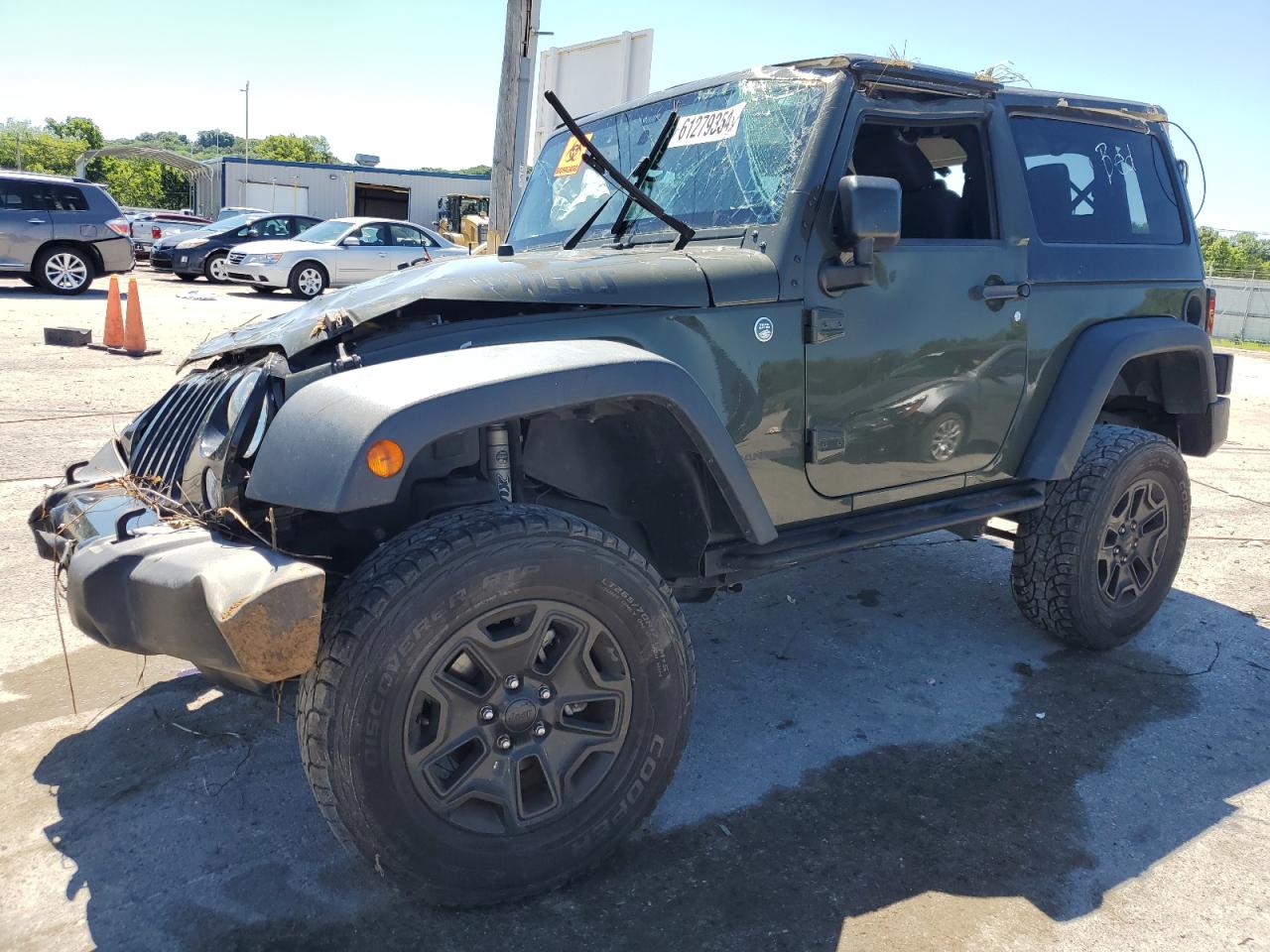 1C4AJWAG2FL708922 2015 Jeep Wrangler Sport