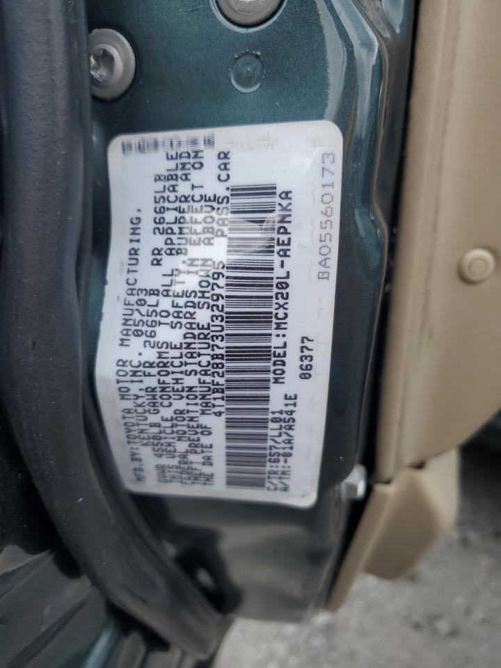 4T1BF28B73U329795 2003 Toyota Avalon Xl
