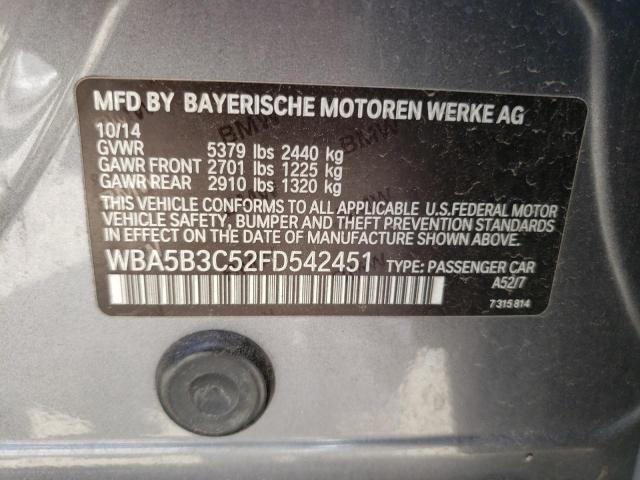 2015 BMW 535 XI - WBA5B3C52FD542451