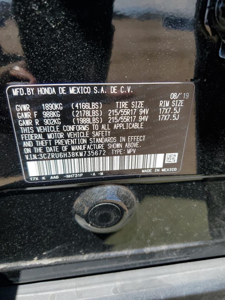 3CZRU6H38KM735672 2019 Honda Hr-V Lx